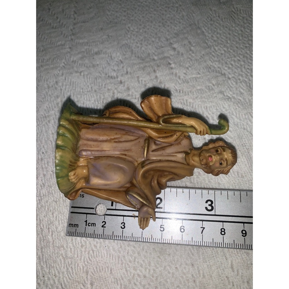 Vintage Italy 700 Nativity Set 6 Piece Fontanini Style Resin Christmas Creche - Picture 5 of 7